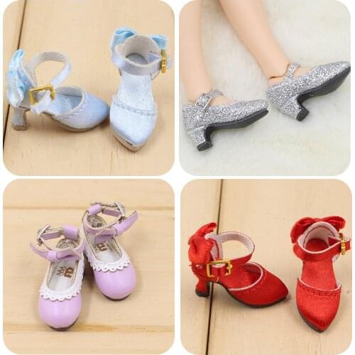 Shoes for 1/6 Blyth bjd doll icy DBS high heels