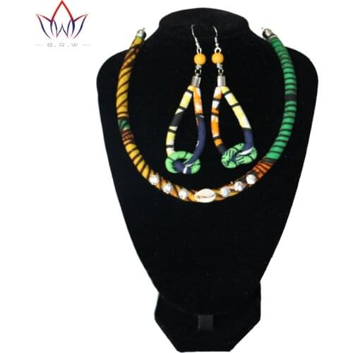 Jewellery Sets For Women Choker Necklace Boho Of Shell Statement Necklace & Earrings Nigerian Jewelry Set For Women BRW WYB81