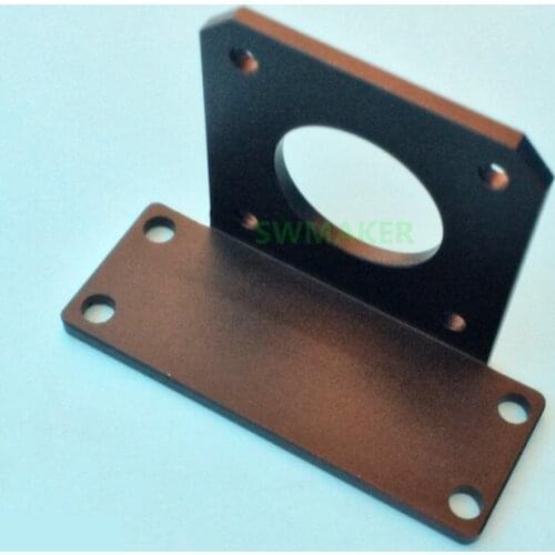 1pcs BMG ALU-mount Aluminum Nema17 Motor Mount bracket for BMG extruder/Titan Aero Extruder 3D printer parts
