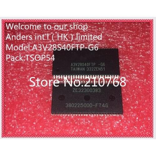 10pcs/lot A3V28S40FTP-G6 A3V28S40FTP A3V28S40 TSOP54