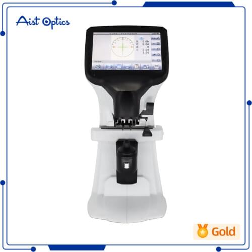 AIST Brand New Model LM-500 Lensometer 7'' Lcd Touch Screen Digital Automatic Focimeter Auto Lensmeter With PD UV Printer