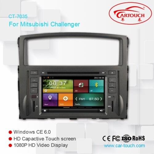 Cartouch(R) 7" Car DVD GPS Radio For Mitsubishi Pajero 2006 2007 2008 2009 2010 2011 800x480 support TMPS WIFI DVR Rear camera