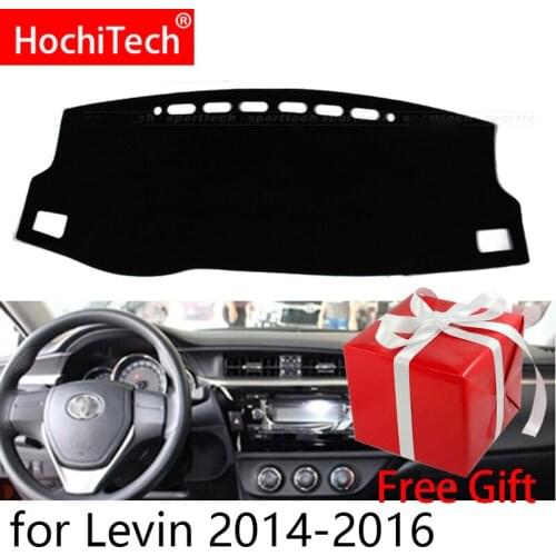 For Toyota levin 2014 2015 2016 Right and Left Hand Drive Car Dashboard Covers Mat Shade Cushion Pad Carpets Accessories