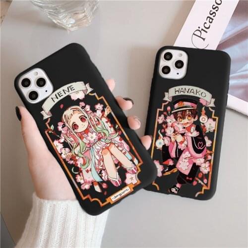 Japan Anime Toilet Bound Hanako Kun Phone Case For iPhone 12 Pro Max 6s 7 8 Plus 11 XS X XR XS SE 2020 12 Mini Soft Cover Case