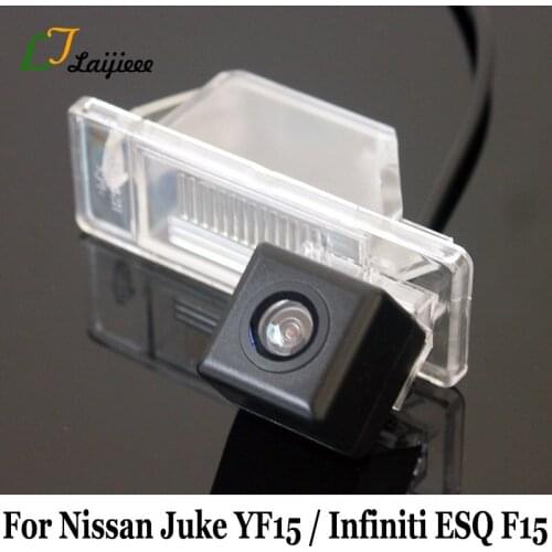 For Nissan Juke YF15 2011~2019 Auto Reverse Camera With Power Relay / HD CCD Night Vision Car Rear View Camera For Infiniti ESQ