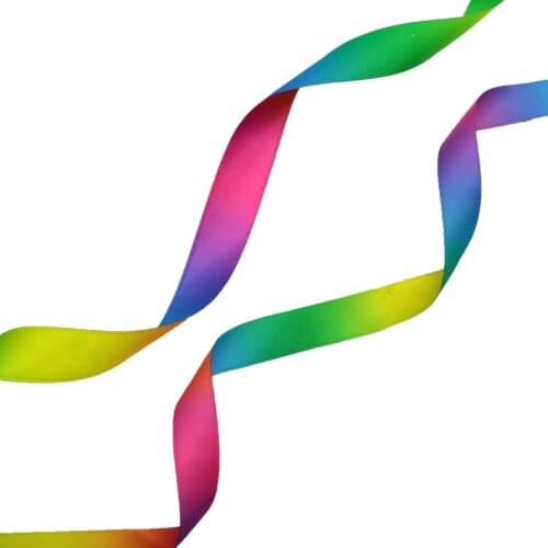 Gradient Satin Ribbon Fabric Gift Wrapping DIY Sewing Wrapping Art Sewing Bow-knot Crafts Home Packing,5Yc19912