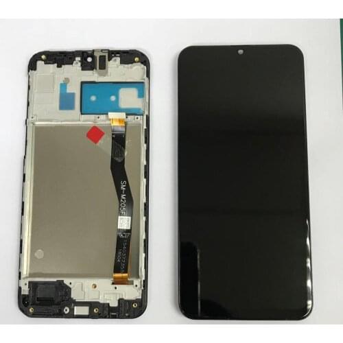 IPartsBuy TFT Material LCD Screen and Digitizer Full Assembly With Frame for Samsung Galaxy M20