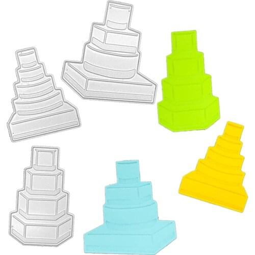 Julyarts Tower Metal Cutting Dies New 2021 Mold For DIY Scrapbooking Card Decorative Embossing Die Mold New Handcraft Die