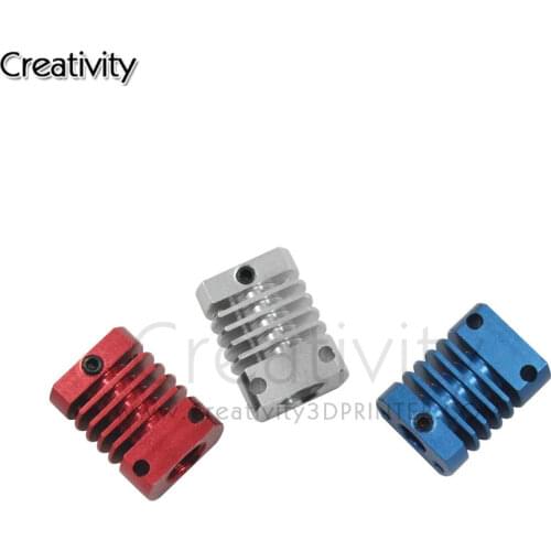 The Radiator 3D printer parts CR8 radiator tube radiator fin fixed heat dissipation aluminum tube heat dissipation aluminum 3d