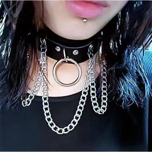 Recordar Espacio Punk Necklaces