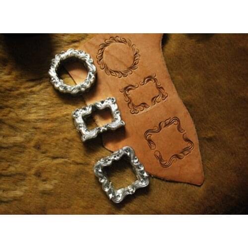 Hand-work design leather working tool carving punches stamp craft leather with leather carving tools