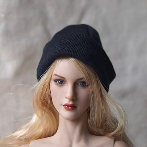1:6 Female/Male Men Women Soldier Knit Beanie Hat Knitted Hats Fit 12'' PH TBL Action Figure Body