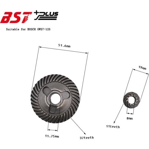 Gear For BOSCH GWS7-125 Angle Grinder, Power Tools Spare Parts