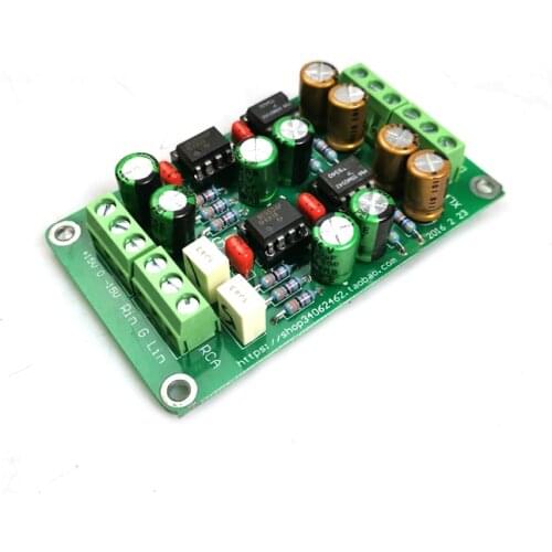 SSM2142 unbalanced RCA to balanced XLR output circuit board, excellent performance and low noise LG178