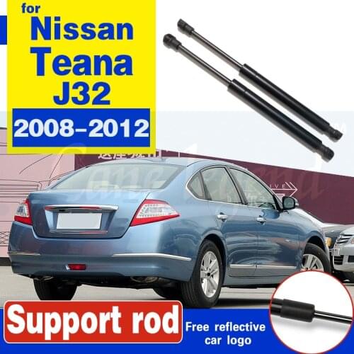 2pcs Car Tailgate Trunk Boot Gas Spring Strut Support Lift For Nissan Teana J32 2008-2012 Boot Struts Support Shock Lift Bracket
