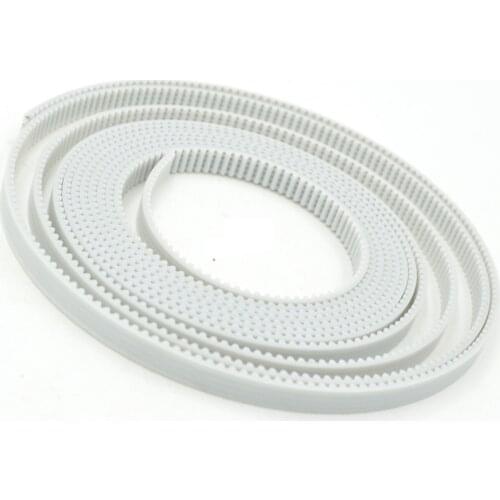 STD S2M Open Synchronous Belt S2M-6 Width 6/9/10/12/15/20mm, Polyurethane Steel PU STD2M, Timing Small Backlash 3D Printer