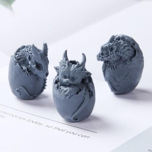 Dragon Egg Epoxy Resin Mold Jewelry Pendant DIY Crafts Ornaments Silicone Mould