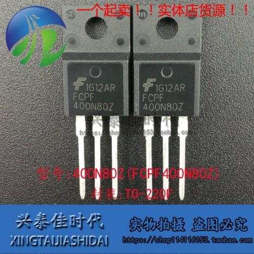 1PCS/LOT FCPF400N80Z 400N80Z 14A/800V TO-220F