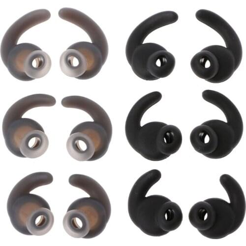 6 Pcs Silicone Ear Tip Earbud For Synchros Reflect BT Mini BT Bluetooth Headphone J0PB