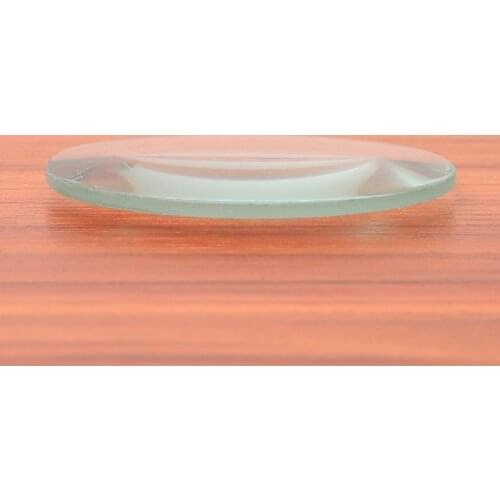 70mm In Diameter Focal Length 175mm Double Convex Blue Glass 5 Times Magnifying Glass Lens Projector Accessories