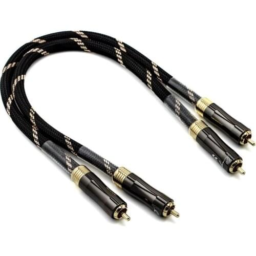 CS-6RCA RCA Cayin HI-FI Hi-End Audio Signal Cable Customized for Cayin IHA-6 & IDAC-6MK2