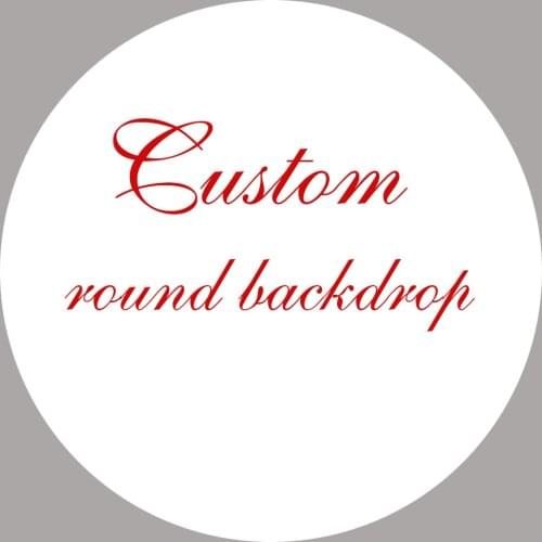 GFUITRR Custom Round Photography Backdrops Circle photo backgrounds
