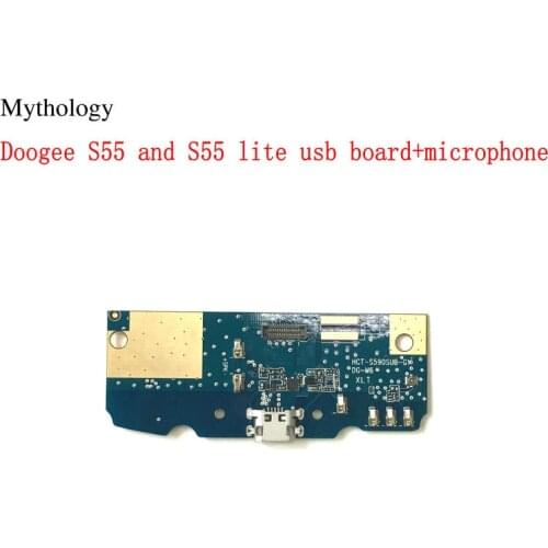 Mythology For Doogee S55 & S55 lite USB Board Flex Cable Dock Connector Microphone Octa Core 5.5" Mobile Phone Charger Circuits