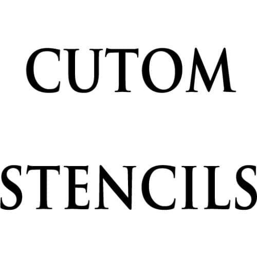 Customized Stencils for Chalk Paints,Acrylic Painting for Wood,Furniture,Fabric,Bag,Curtain, Contact Us Before Placing the Order