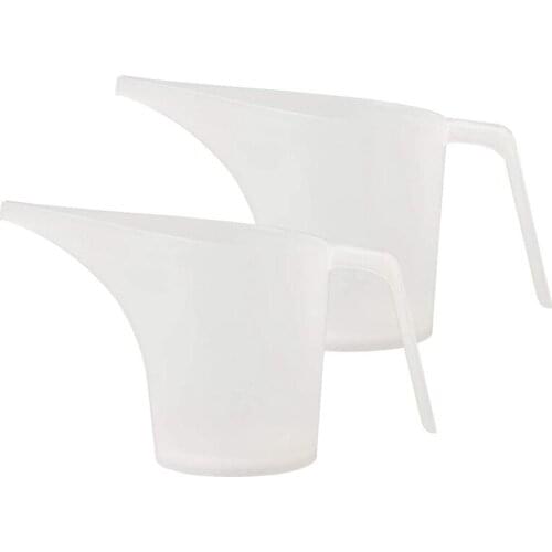 Funnel Pitcher(1000Ml) for Measuring for Filling Muffin Pans, Bakeware Molds, Soap Making 2 Pack