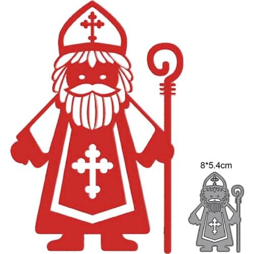 2021 Metal Cutting Dies Cut Mold Religious Man Decoration Scrapbooking dies Paper Craft Knife Mould Blade Punch Stencils dies