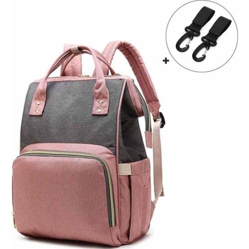 Fashion Mummy Maternity Nappy Bag Brand Large Capacity Baby Bag Travel Backpack Designer Nursing Bag for Baby Care Womens Bag