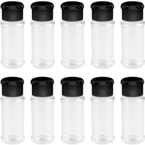 Plastic Vinegar Bottling BBQ Kitchen Supplies Salt Pepper Jars Spice Jar Seasoning Bottles Spice Tools