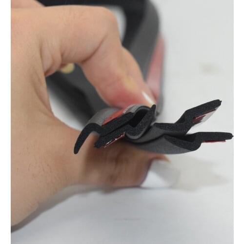 Adaptation to Volkswagen touran Car Door Rubber Seal Strip Filler Weatherstrip Edge Rubber Sealing Protection Auto Door Sealant