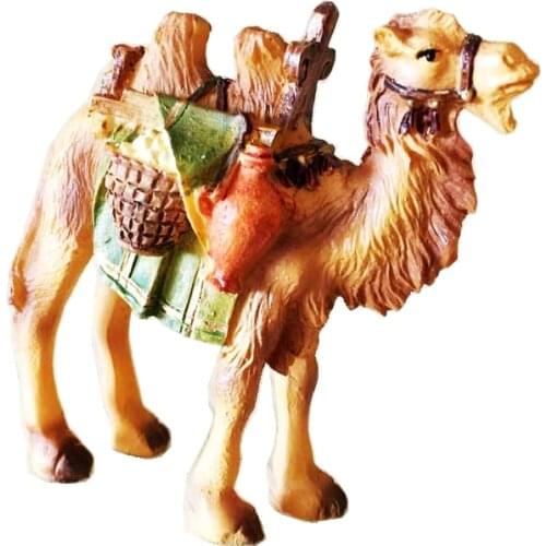 Handmade Painted Camel Resin Crafts Creative Home Decor Dubai Egypt United Arab Emirates Qatar Tourism Souvenir Gif