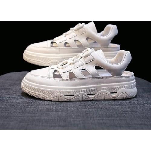 Women Sandals 2021 New Female Shoes Woman Summer Wedge Comfortable Sandals Ladies Knitting Slip-on Flat Sandals Women Sandalias