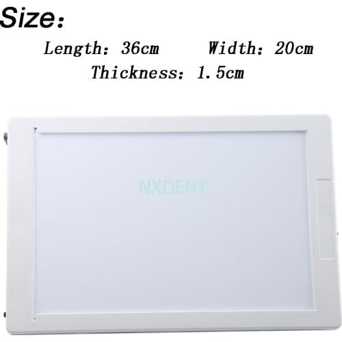 1pcs Dental Tools X-Ray Film Illuminator Light Box Dentist Oral Hygiene Panorama Viewbox Xray Viewer Light Panel Screen