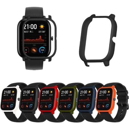 Ulta-thin PC Protective Case Cover Shell Frame Screen Protector for Huami Amazfit GTS Smart Watch Accessories