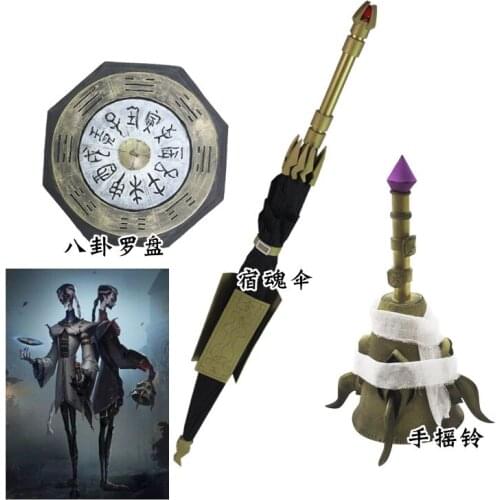 Game Identity V The Soul of Umbrella Bell Compass Umbrella Cosplay prop PVC EVA material party Game outdoor prop
