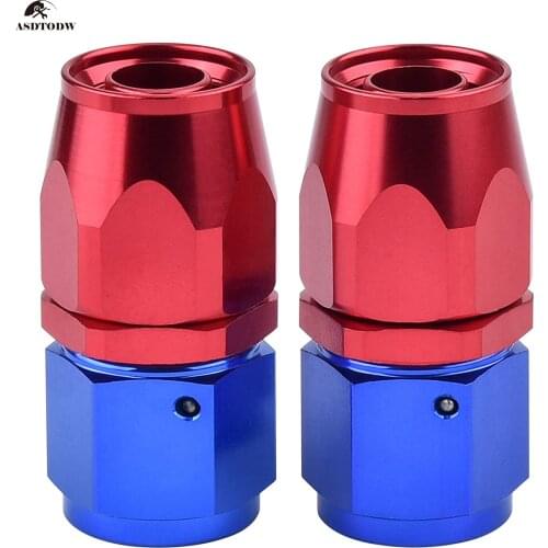 AN6 AN8 AN10 45 90 Degree Oil Fuel Swivel Hose End Fitting Oil Hose End Adaptor Kit Factory Supply 2 PCS