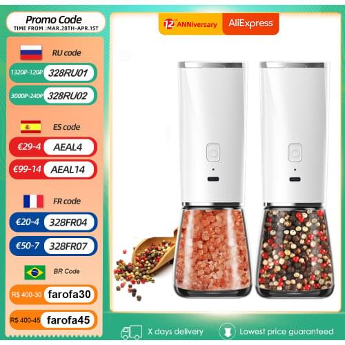 BEEMAN Automatic Pepper Grinders