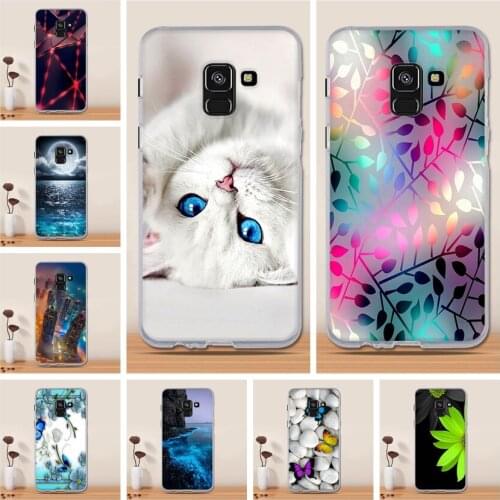 Case Cover For Samsung Galaxy A8 2018 A530F Case Coque for Samsung A8 2018 Cover TPU Silicone Protector for Samsung A8 Case Capa