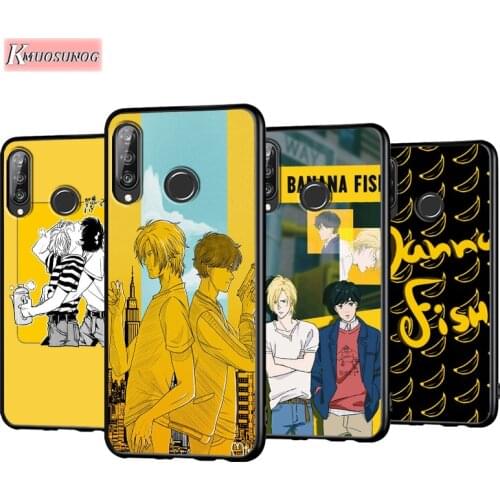 Anime Cartoon Banana Fish Anti-Fall Phone Case for Huawei P30 P20 P40 Lite E Pro P Smart Z Plus 2019 P10 P9 Lite Back Cover