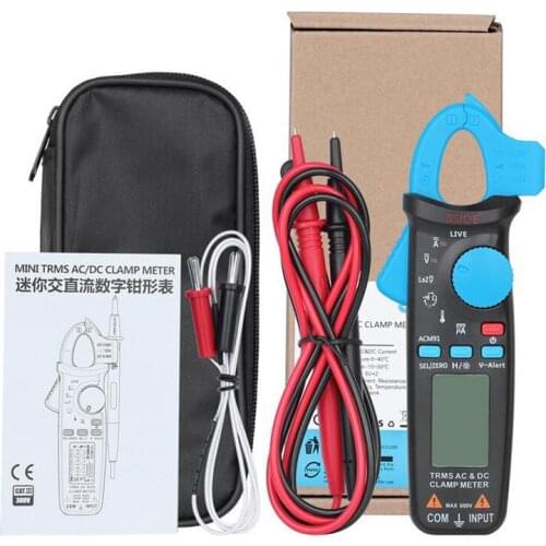 BSIDE ACM91 Car Repair TRMS Multimeter Mini Digital AC/DC Current Auto-Range Live Check NCV Frequency Capacitor Tester