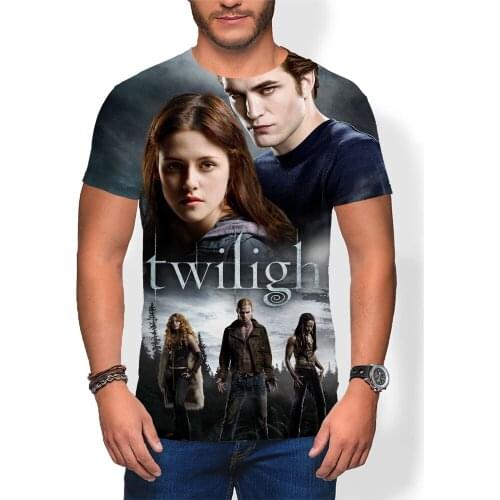 Cartoon Child Tshirt Kids Twilight Short t Shirt Boys Tops Tee Shirt Sports cute harajuku Girls t-shirt Anime clothes t-shirts