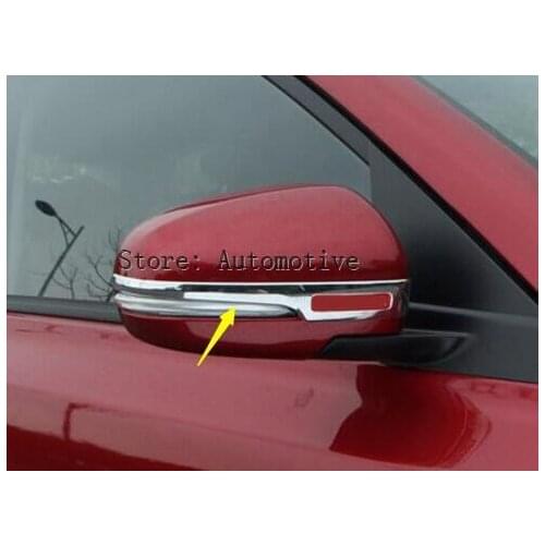 New Style For Suzuki Vitara 2015 2016 2017 ABS Rearview Mirror Cover Side Molding Kit Trim 2 Pcs / set