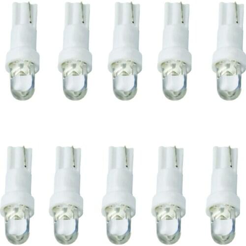 Wholesale Led Instrument Lamp T5 Ceramic Cob Automobile General Light 1W Bubble Instrument Indicator Lamp 1smd Display Lamp