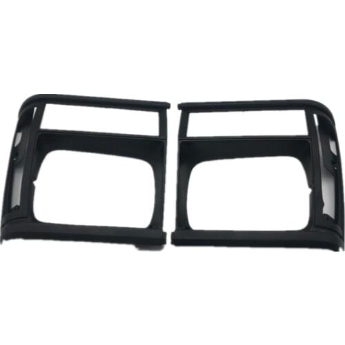 For Jeep Cherokee XJ 1984-96 Comanche Headlight Front Lamp Frame Bezel