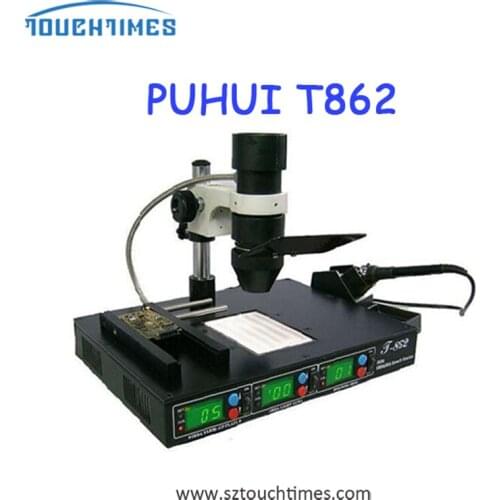 PUHUI T862 IRDA Infrared BGA Rework Machine BGA SMD SMT Desoldering Rework Station