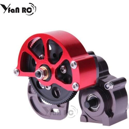 Yfan rc 1 Pcs For axial SCX10 AX10 remote control climbing car metal transmission box Hydrulicaassembly modified accessories