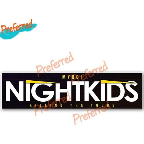 High Quality NIGHTKIDS Slap Car Sticker and Decal Refrigerator Trunk Windows Auto Waterproof Car Accessories